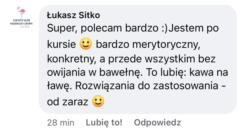 Lider Branży opinie po kursie